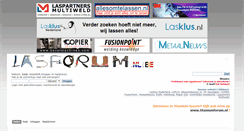 Desktop Screenshot of hetlasforum.nl